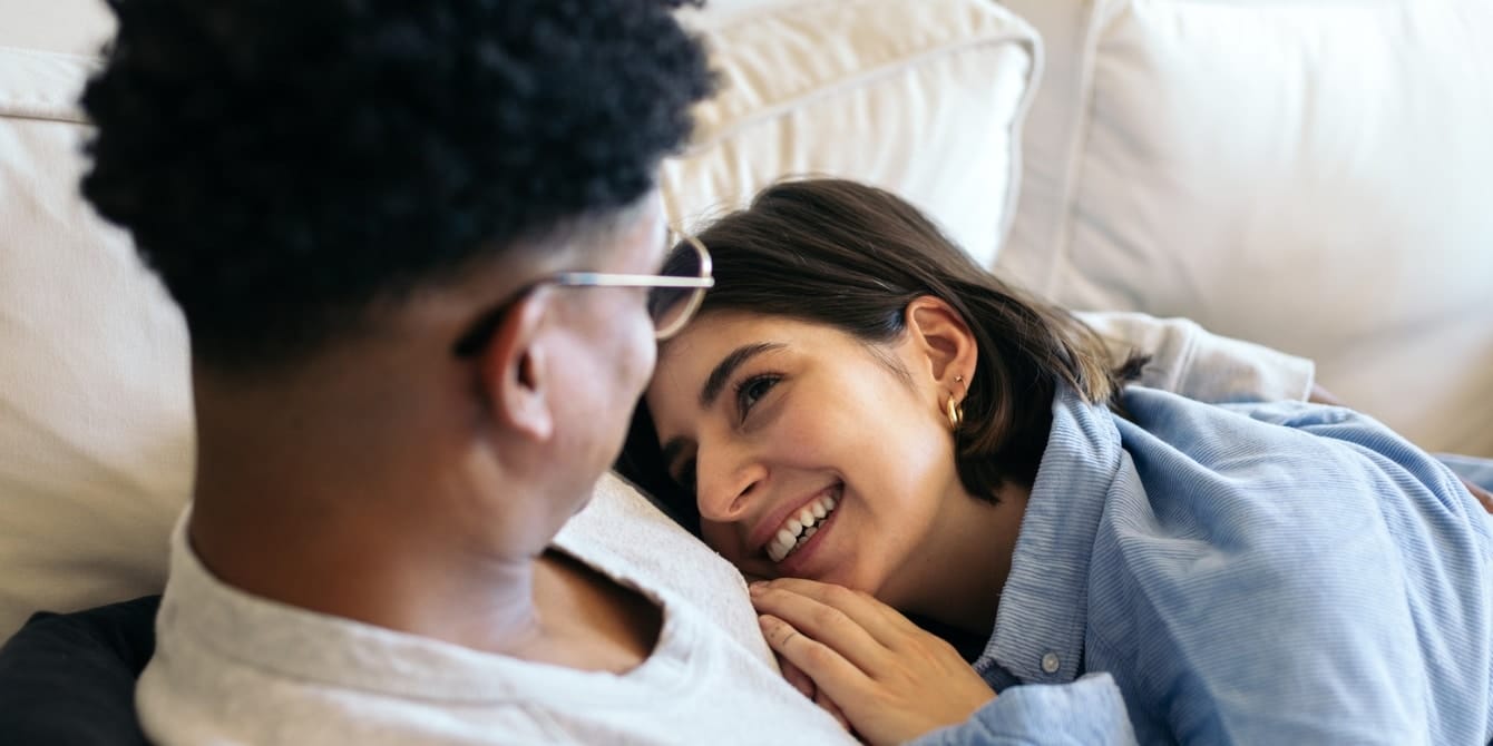 couple looking lovingly at each other - how to have a great marriage