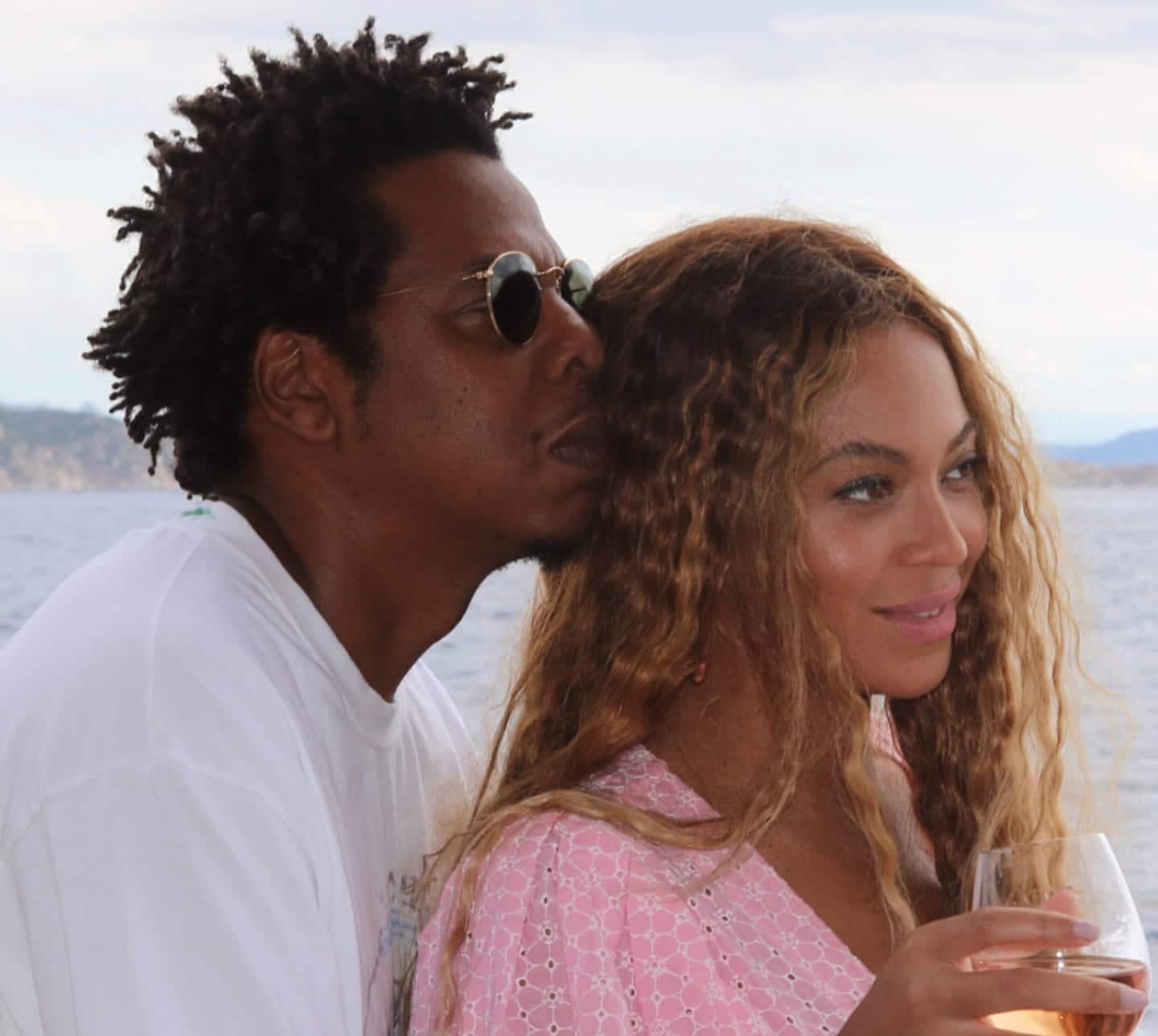 Beyonce with husband Jay Z