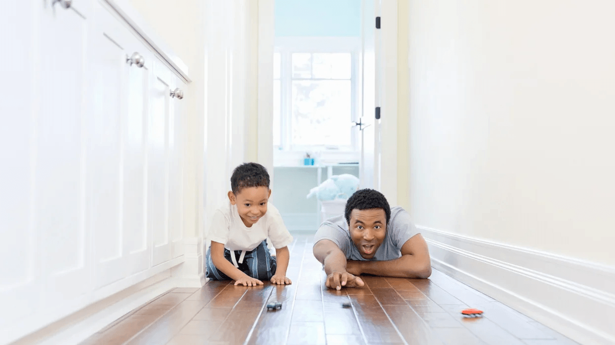 kids playing with toys on the floor