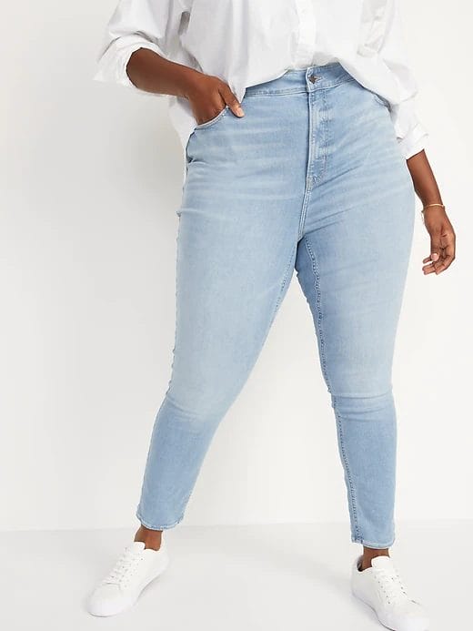 Old Navy FitsYou 3-Sizes-in-1 Extra High-Waisted Rockstar Super Skinny Jeans