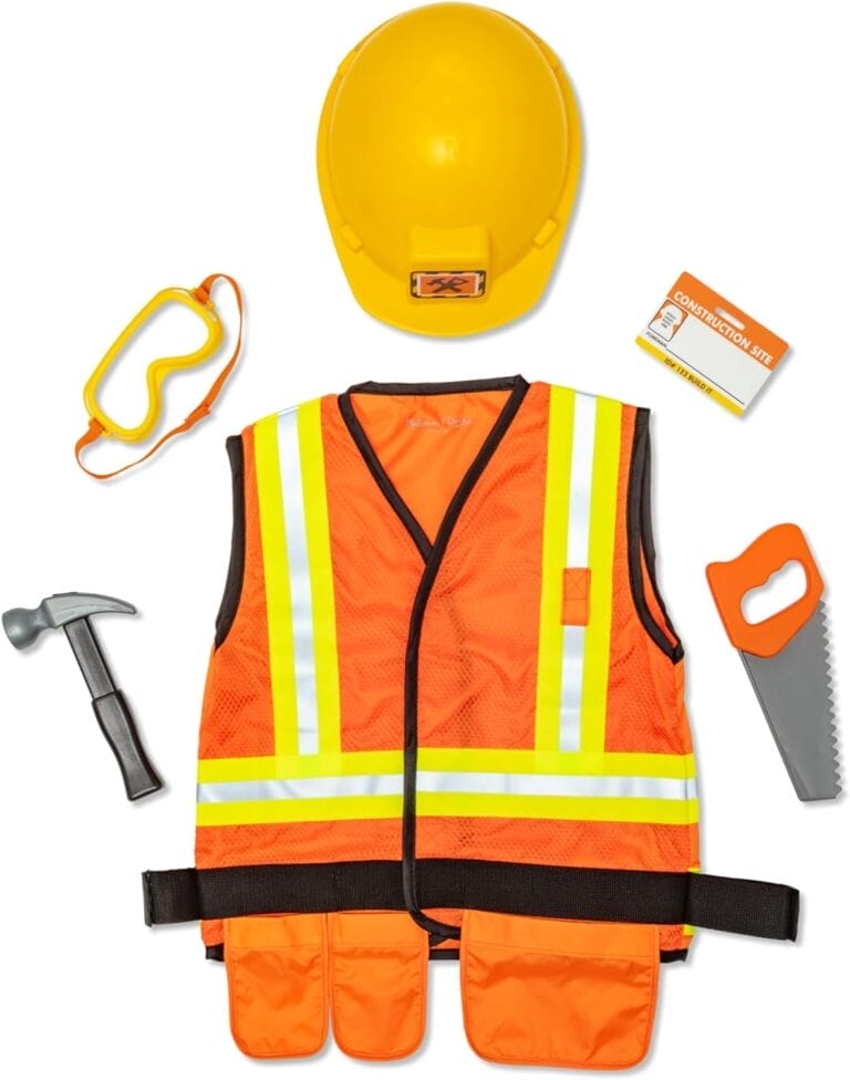 Melissa & Doug Construction Worker Dress UP set