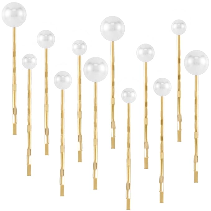 pearl hair pins