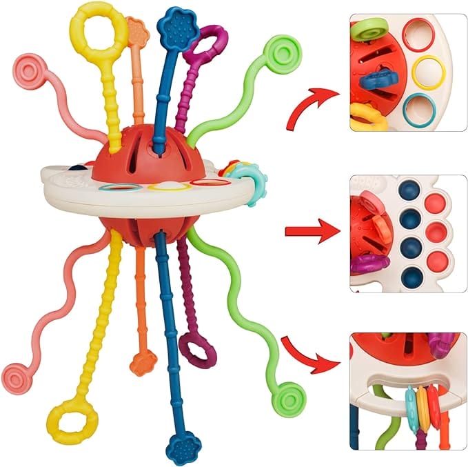 montessori string toy