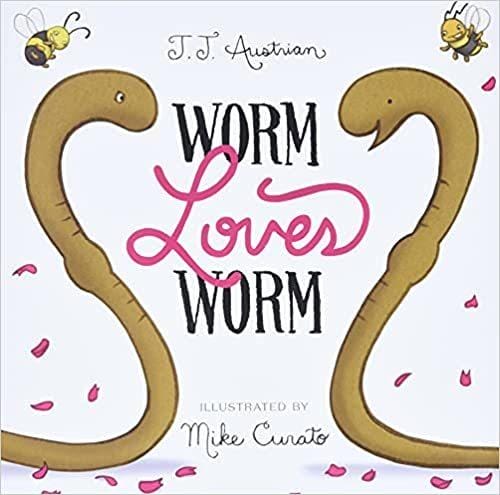 worm loves worm book