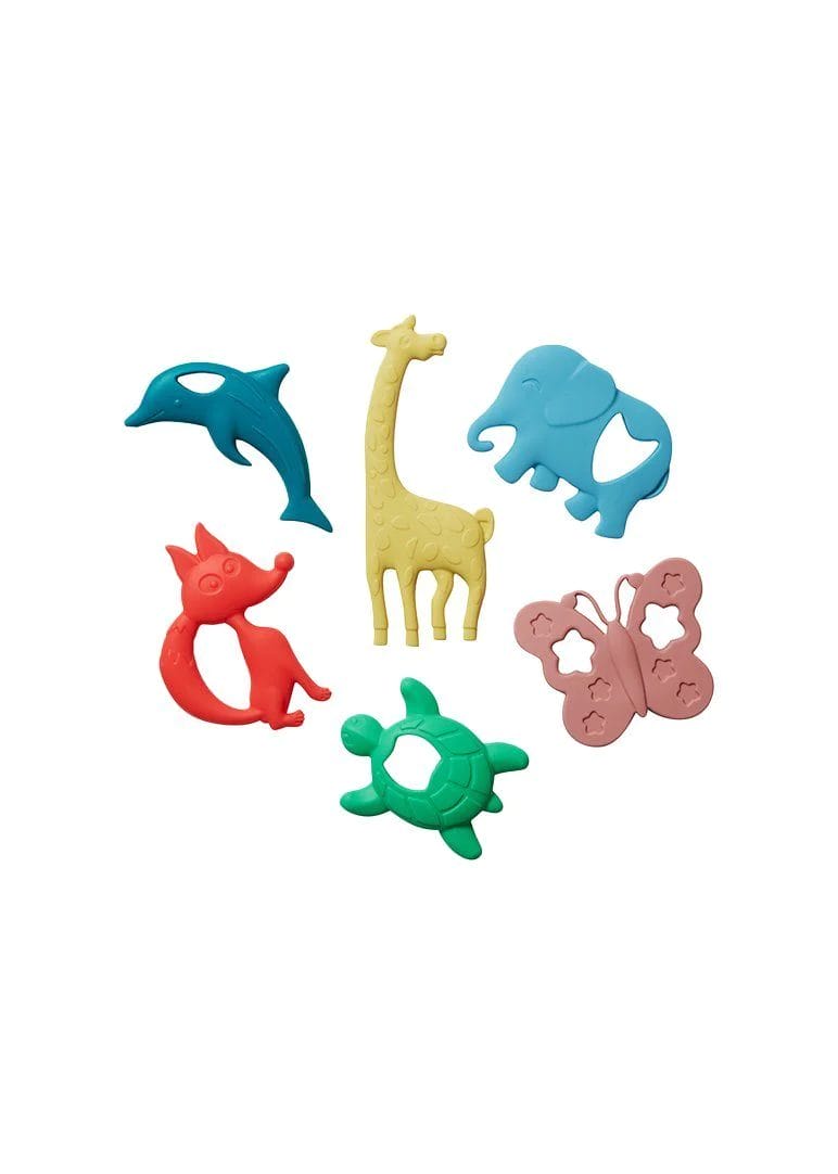 The Evolved Parent Co. Chewbox Animal Edition, one of the best teething toys for babies