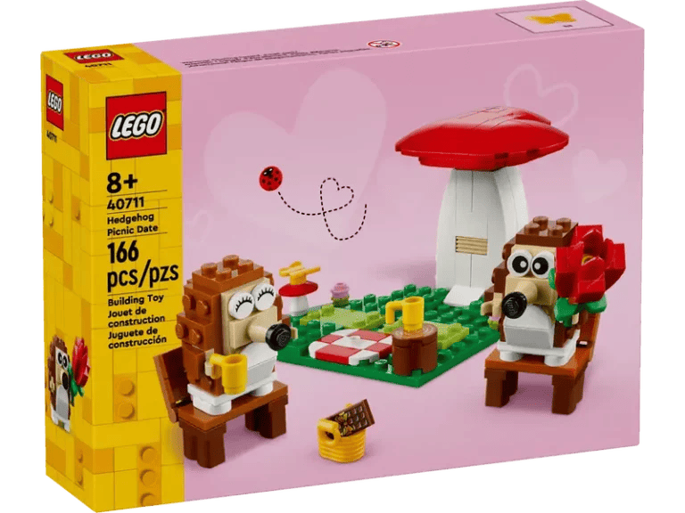 LEGO Hedgehog Picnic Date