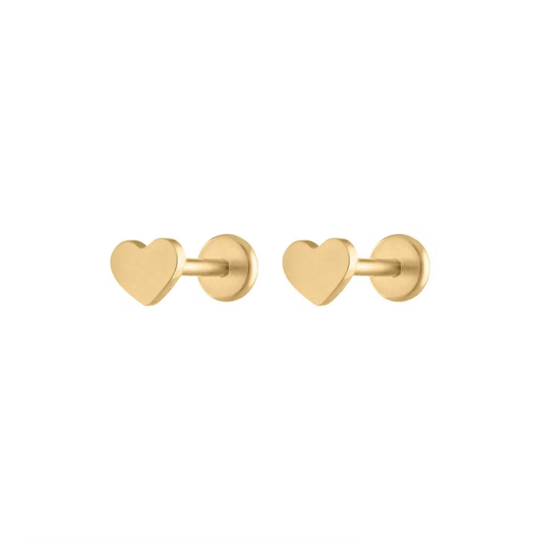 Maison Miru Heart Nap Earrings