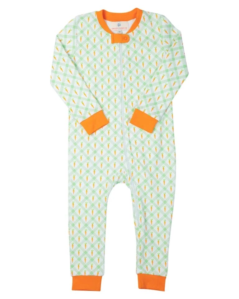 Smockingbird Carrot Pajamas