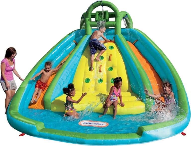 Little Tikes Rocky Mountain River Race Inflatable Slide Bouncer