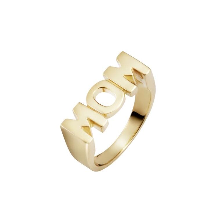 Maria Black Gold Mom Ring