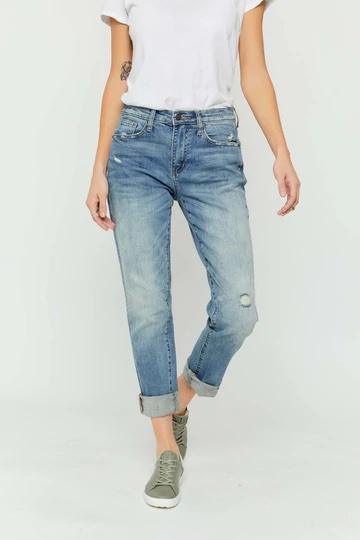 Oliver Logan Crosby Relaxed Taper Jeans