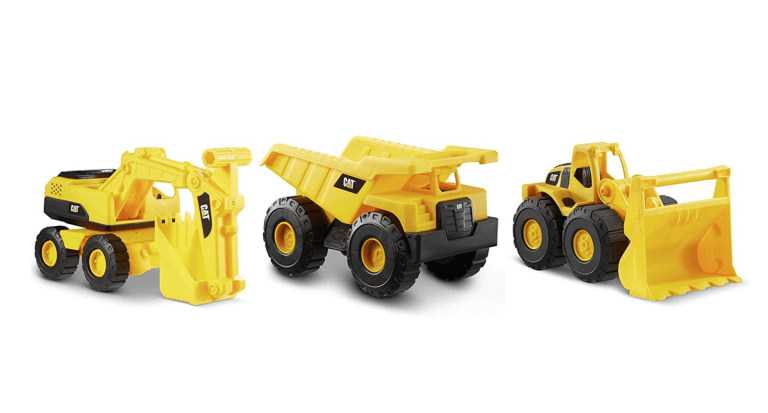 Cat Construction Truck Set