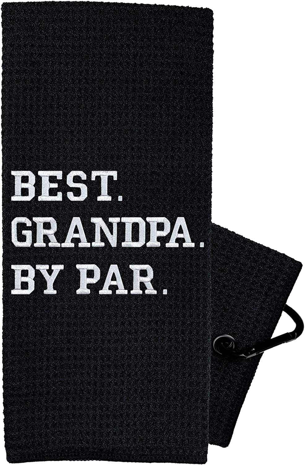 Best Grandpa By Par Golf Towel