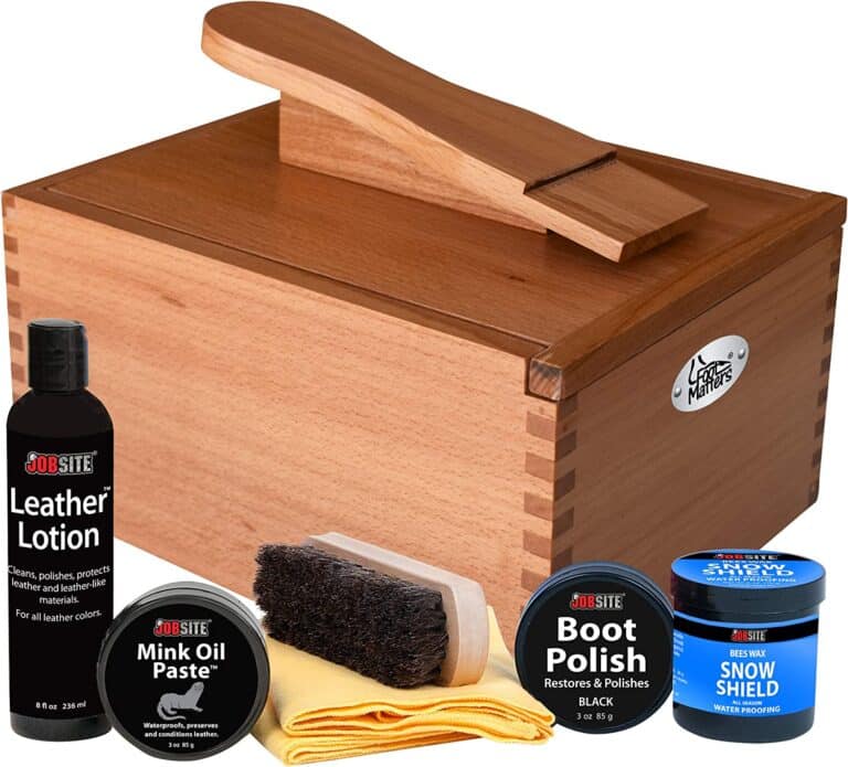 FootMatters Professional Shoe Shine Valet Kit