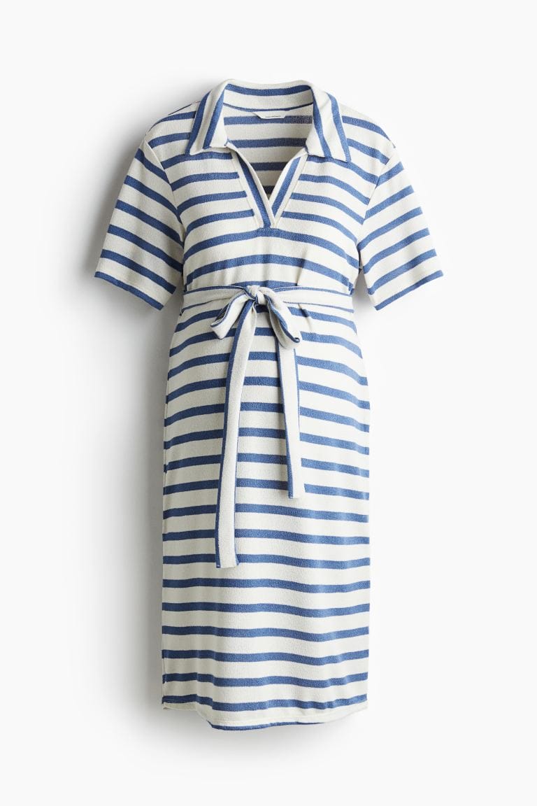 H&M Striped Maternity Dress