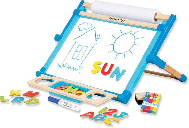 Melissa & Doug Deluxe Double-Sided Tabletop Easel