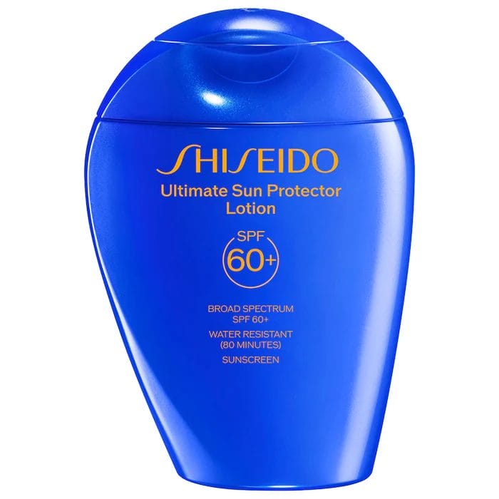 Shiseido Ultimate Sun Protector Face and Body Lotion SPF 60+ Sunscreen