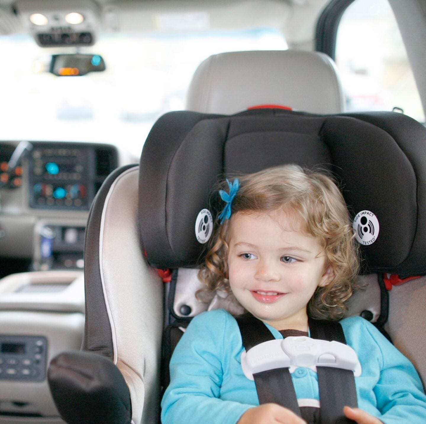 car seat guidelines: child in rear-facing car seat