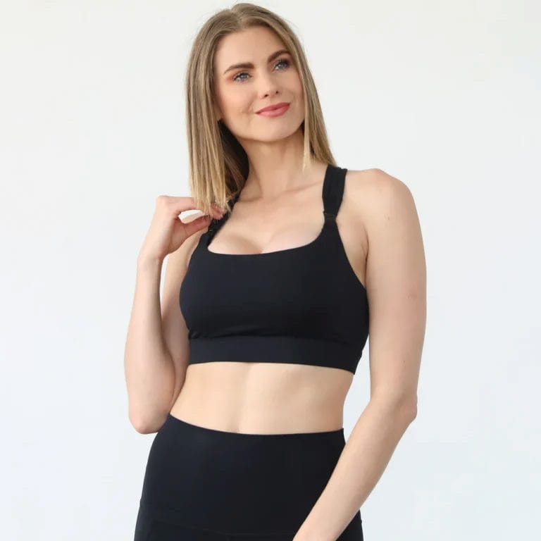 Sweat and Milk Chloe 4 Running Nursing Pumping Sports Bra