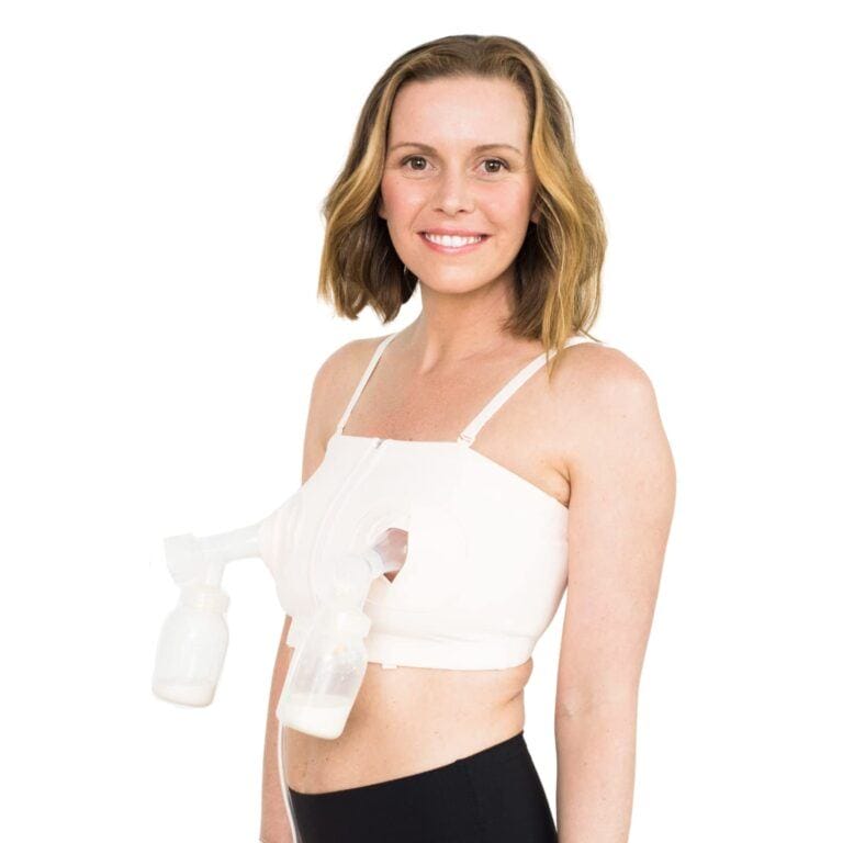 simple wishes hands free pumping bra