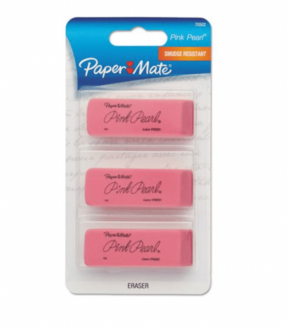 big pink erasers