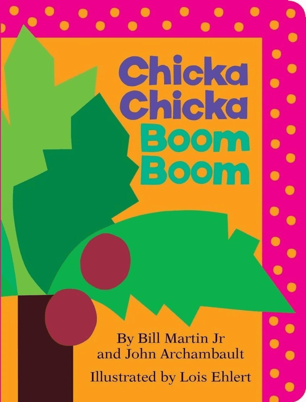 chicka chicka boom boom rhyming board book for babies