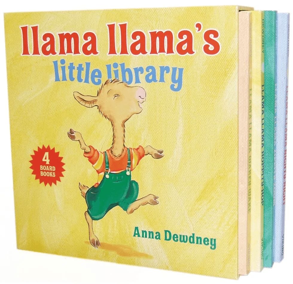 lllama llamas little library, one of the best board books for babies