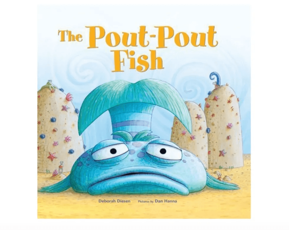 pout pout fish, a funny board book for babies