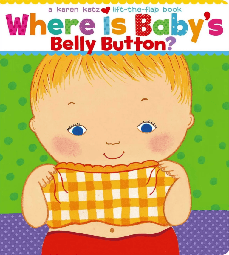 where is babys belly button, a classic board book for babies