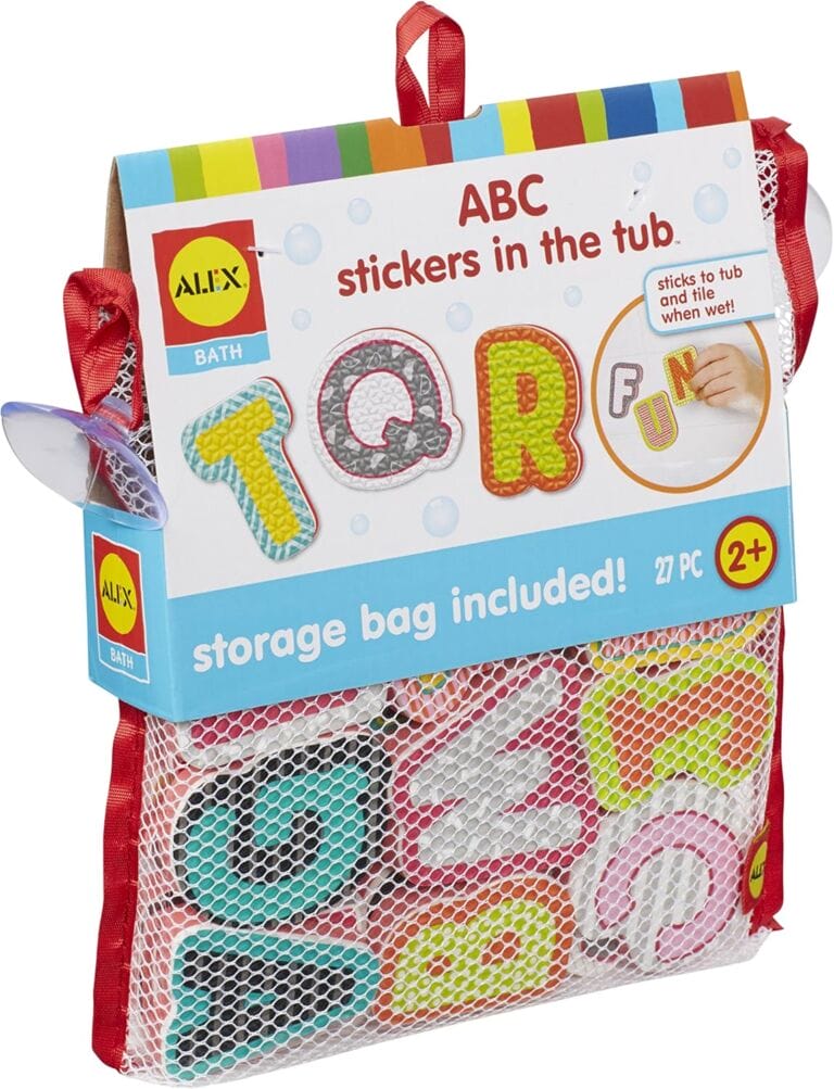 Alex Bath ABC Stickers in the Tub