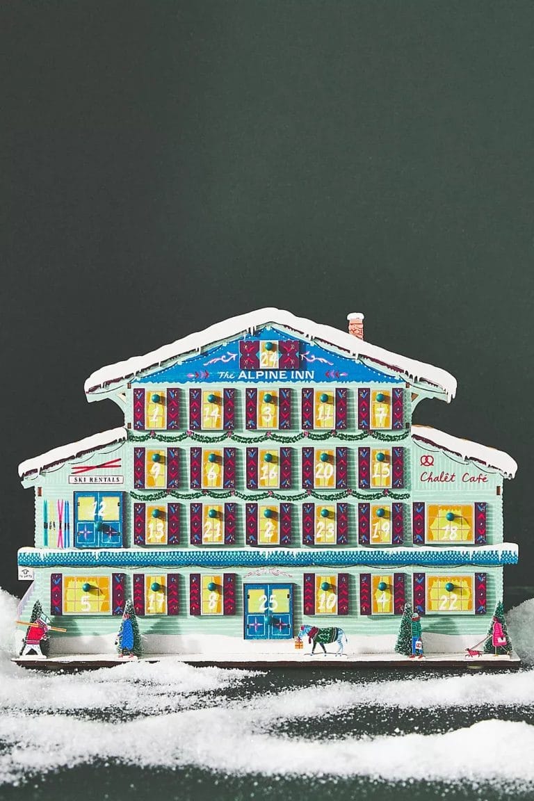 Anthropologie Emily Taylor for George and Viv Ski Lodge Advent Calendar