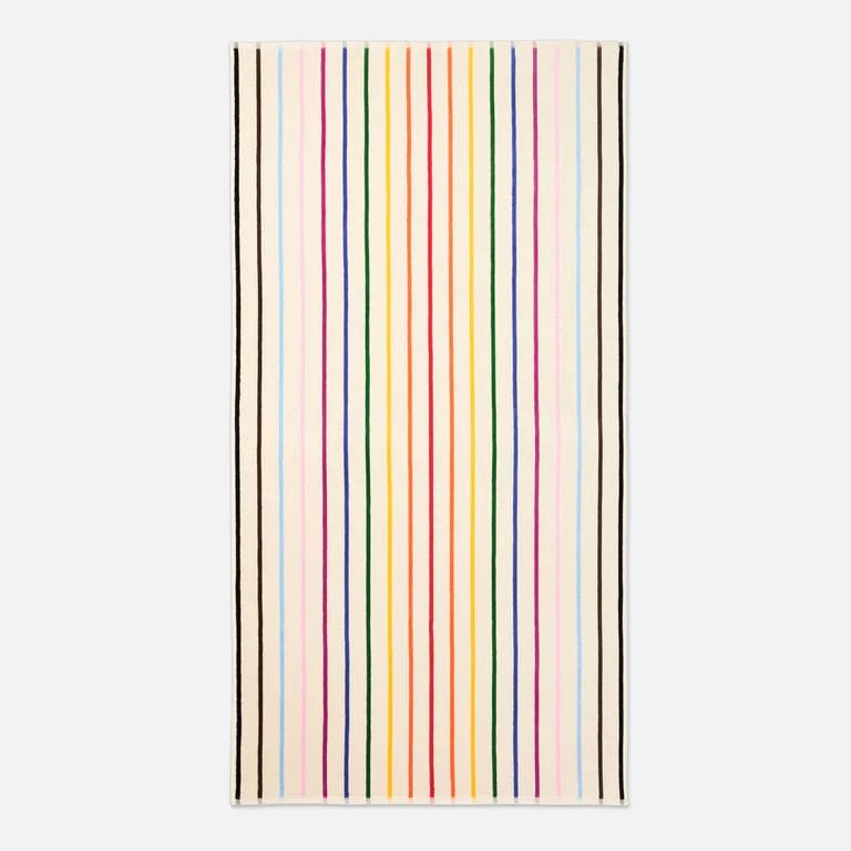 Brooklinen Pride Stripe Beach Towel