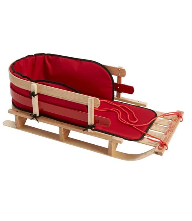 LL Bean Kids' Pull Sled and Cushion Set