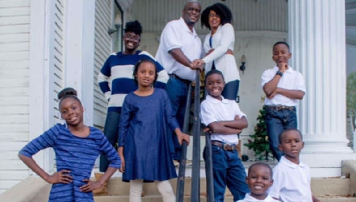 For new adoptive parents of 7 siblings, their first Christmas together is the true gift