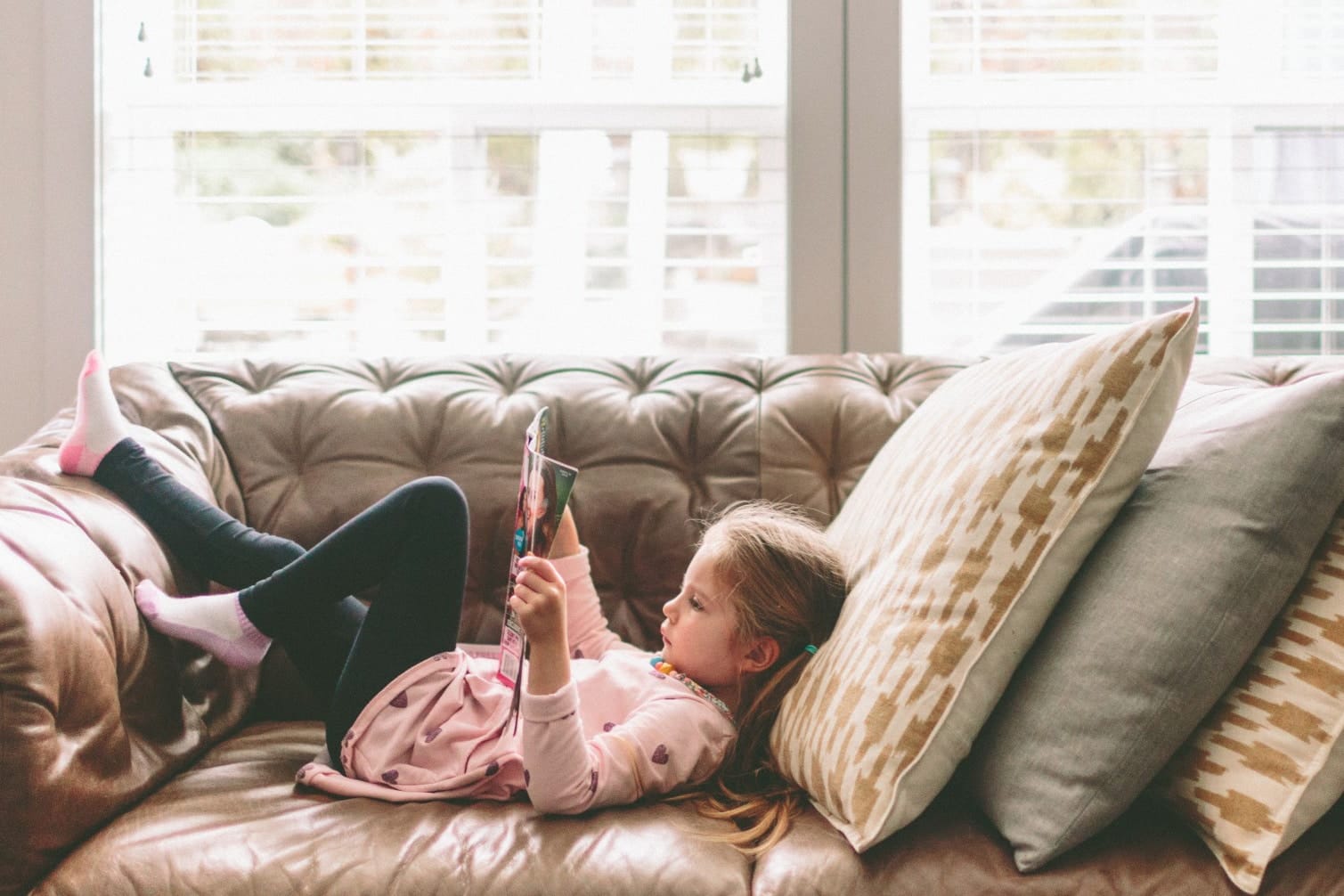 child reading