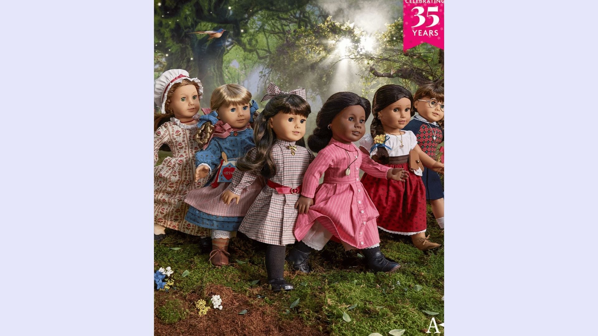 Original American Girl Dolls altogether