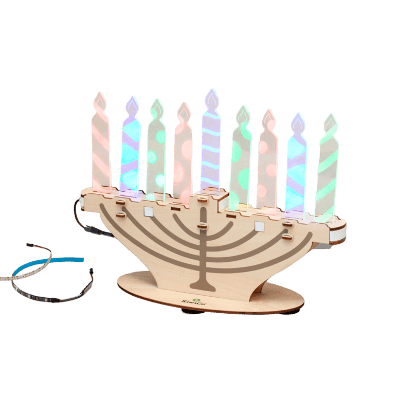 KiwiCo Light Up Menorah Project Kit