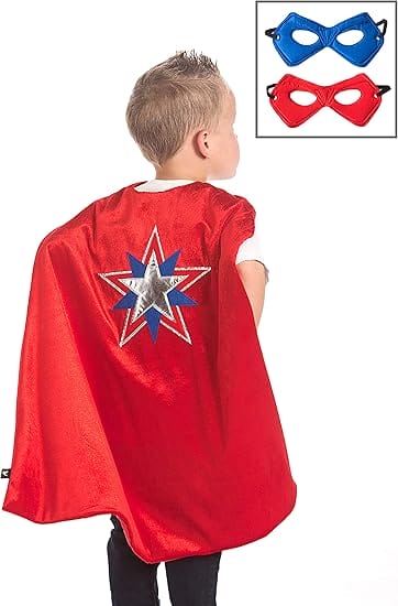 Little Adventures Super Hero Cape and Mask Set