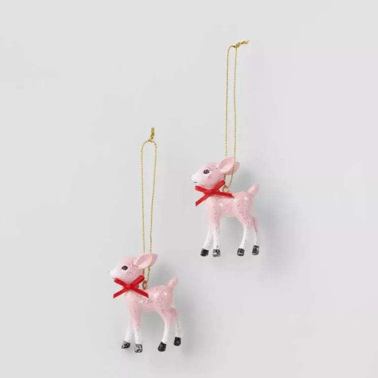 Wondershop Retro Deer Ornament