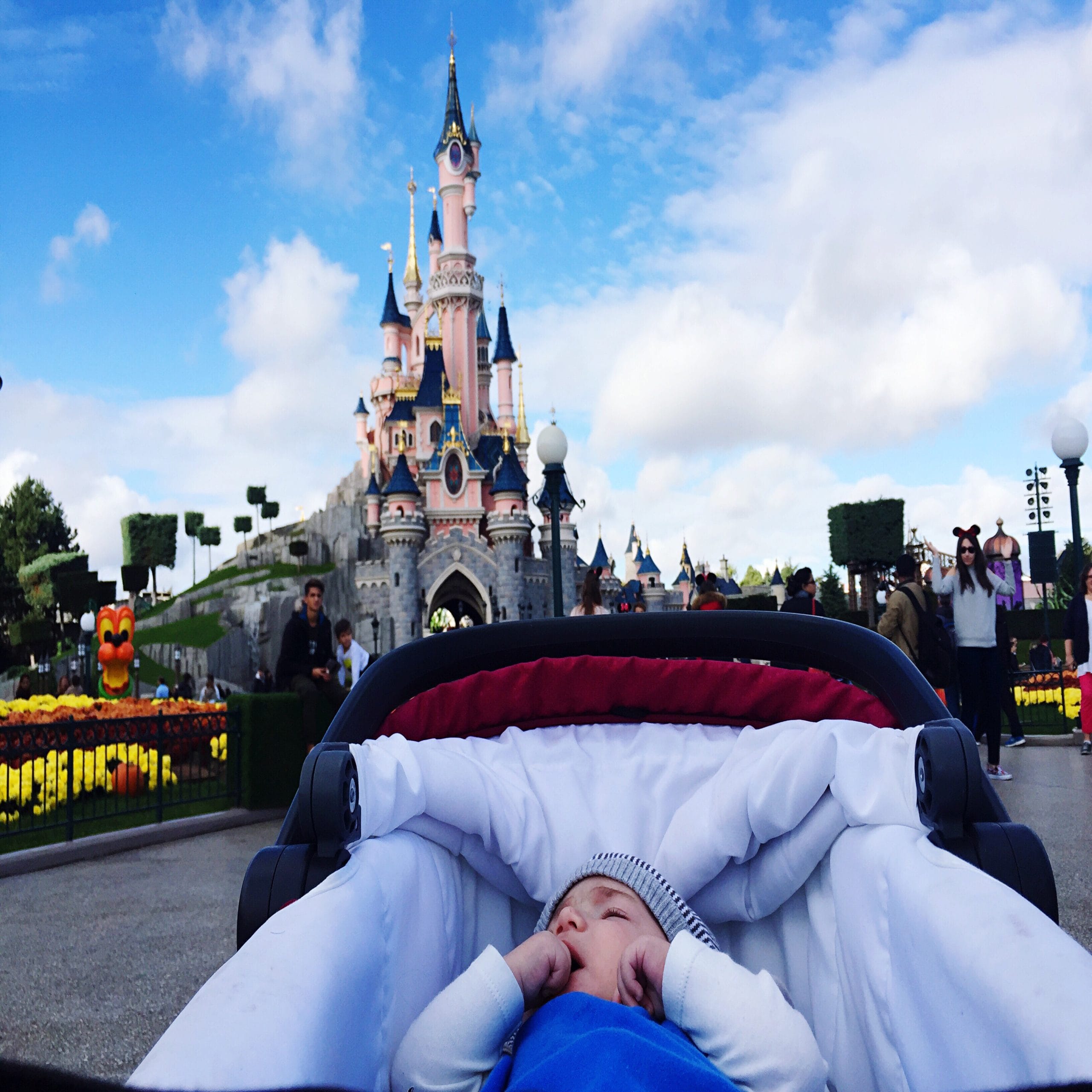 baby at disneyland