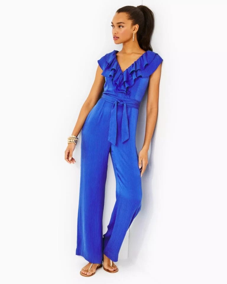 Lilly Pulitzer Amata Ruffle Jumpsuit