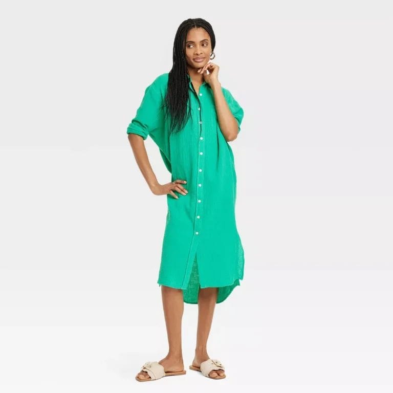 Universal Thread Midi Shirtdress