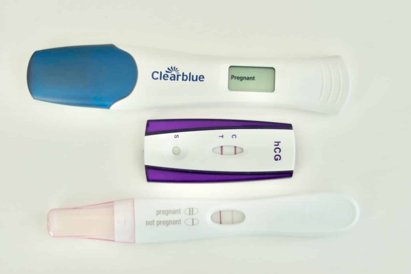 three positive pregnancy tests - faint line on pregnancy test