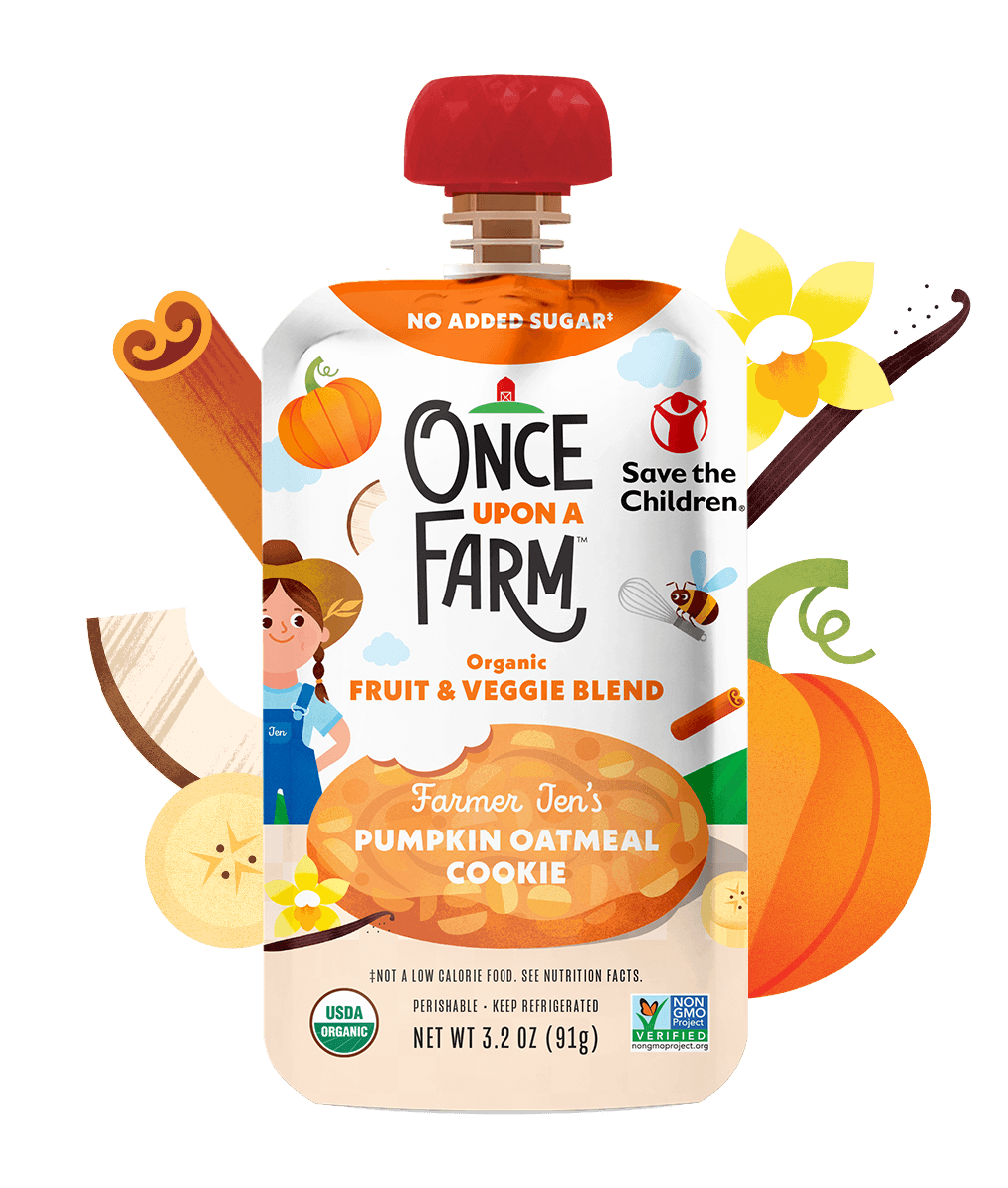 Once Upon a Farm Pumpkin Cookie