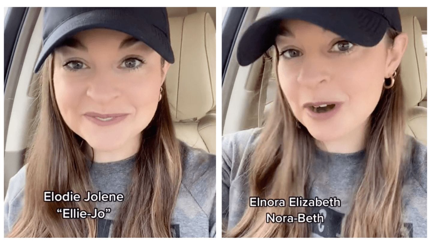 Viral TikTok on Southern baby names