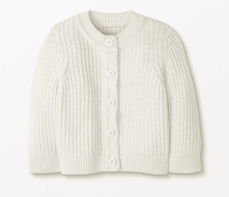 Organic Cotton Baby Cardigan