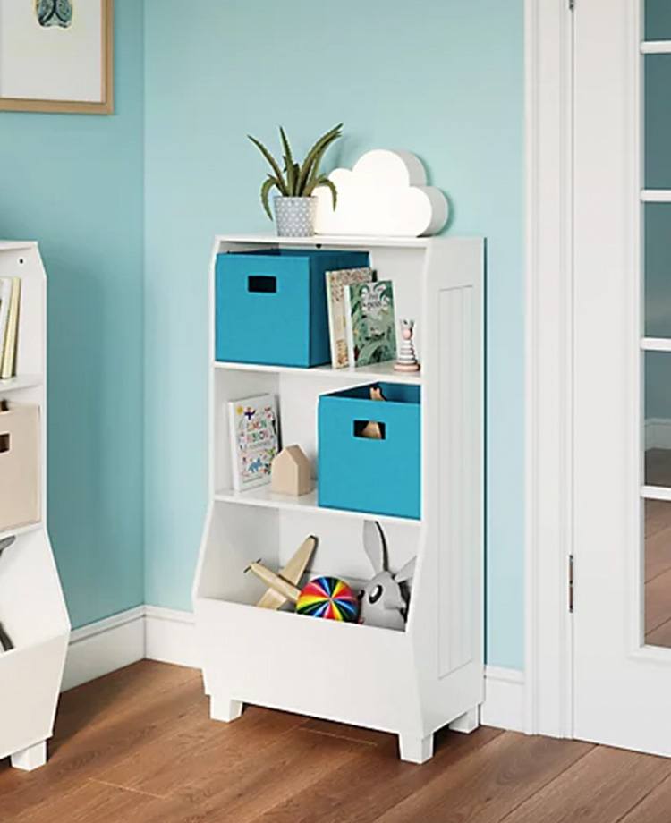 Kids bookcase and toy storage