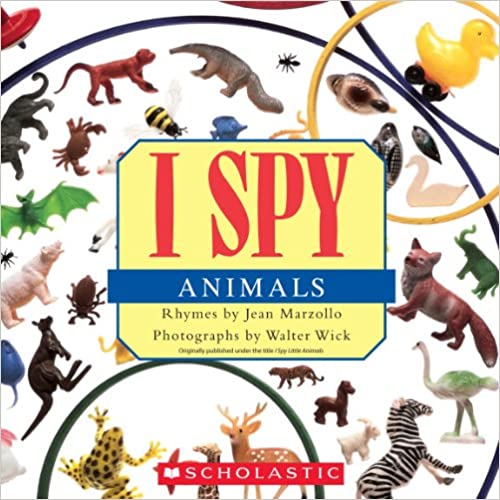 I-spy animals book