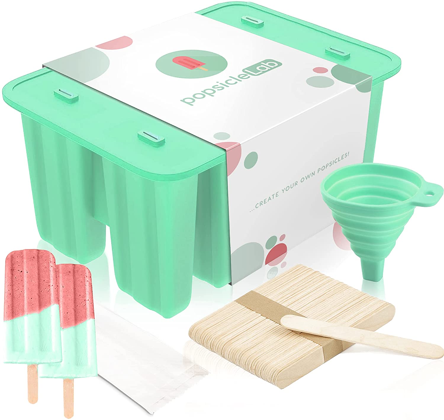 PopsicleLab Popsicle Mold Set