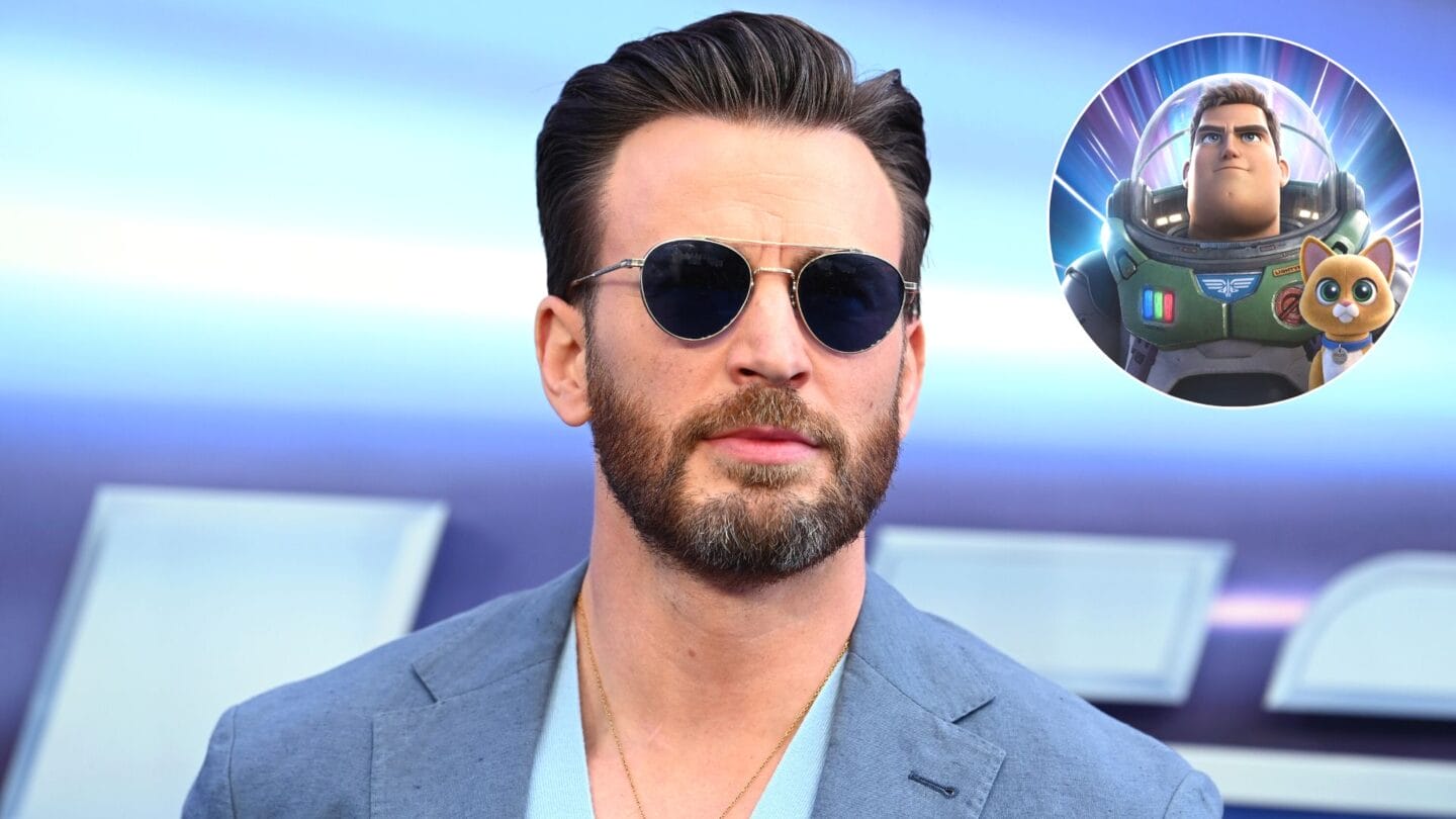 Chris Evans at premiere of 'Lightyear'